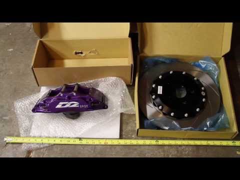 D2 Racing Front Big Brake Kit for Toyota Supra MKIV
