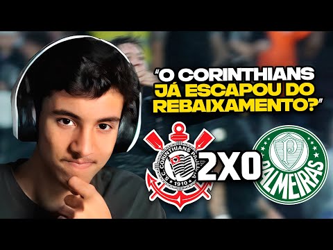 RENATO REAGE: CORINTHIANS 2 X 0 PALMEIRAS | MELHORES MOMENTOS | 32ª RODADA BRASILEIRÃO 2024 | GE