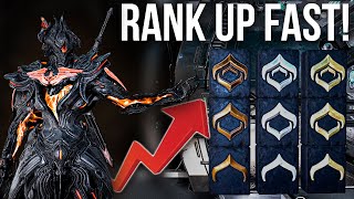 How to Level up your Mastery rank FAST in Warframe 2023