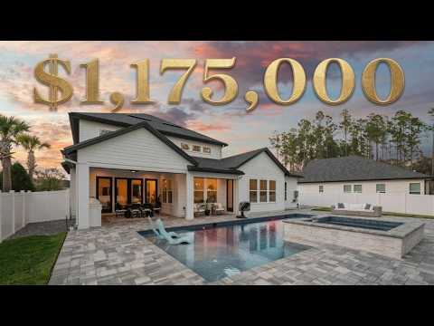 Magazine Worthy Home in St. Johns FL | Pool, Spa + Designer Finishes