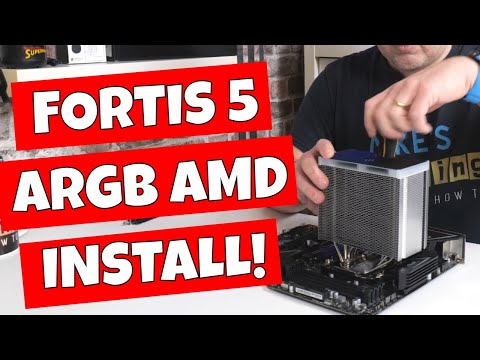 SILENTIUMPC Strong 5 ARGB CPU aušintuvas video