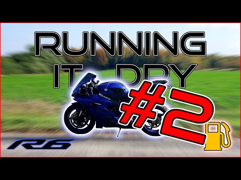 Yamaha R6 - Running It Dry! FOR A 2nd TIME!