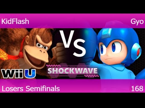 SW 168 - KidFlash (DK) vs SRC | Gyo (Mega Man) Losers Semifinals - Smash 4