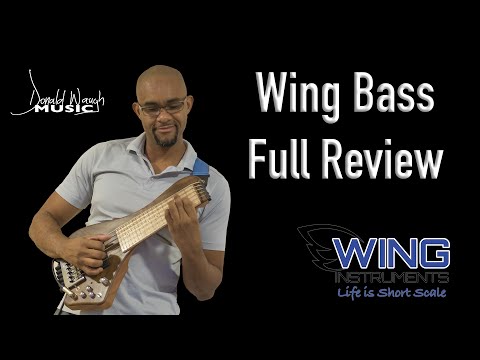 Wing Instruments Wing Bass Classic 6-String Mahogany / Claro