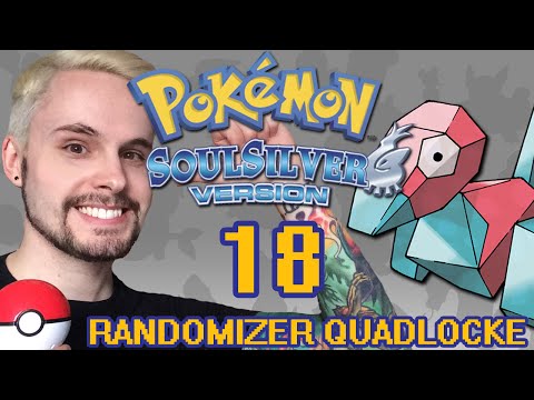 Pokémon SoulSilver Randomizer Quadlocke Part 18 - He's a Pory-goner