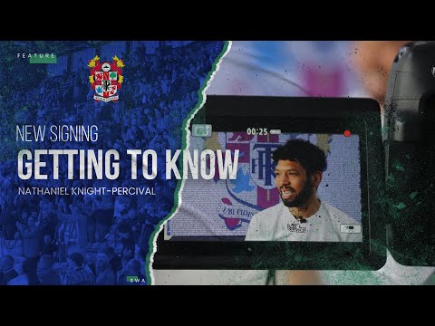 New Signing | Getting to know Nathaniel Knight-Percival