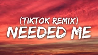 Rihanna - Needed Me (TikTok Remix) Ft. Kevin Dave [TikTok Mashup]