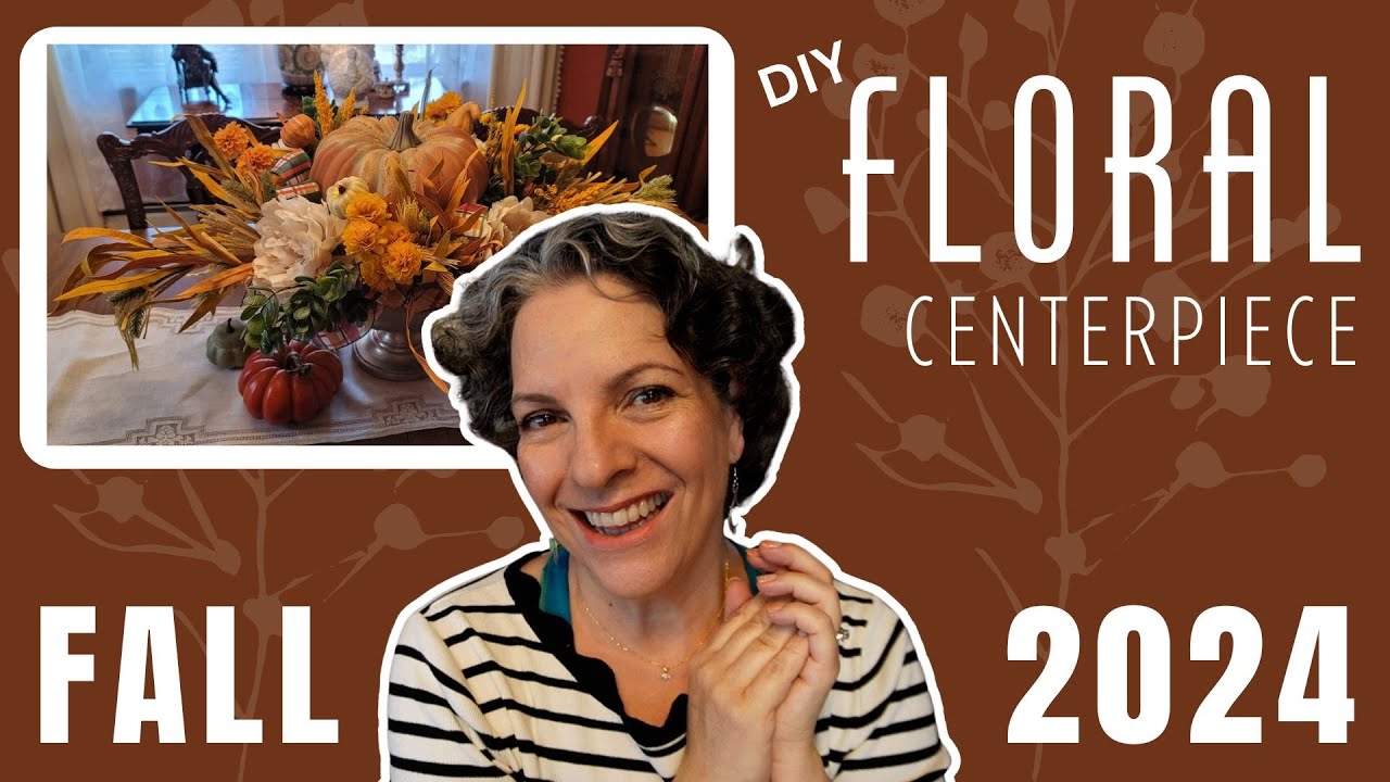 Fall Decor 2024 || DIY Floral Centerpiece ||
