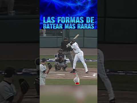 Las formas de batear más raras en la historia del béisbol 🔥⚾ #mlbb #baseball #shorts