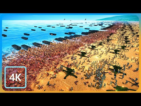 NEW WW2 ARTILLERY vs 5 MILLION Roman Legion - Ultimate Epic Battle Simulator 2 UEBS 2 (4K)