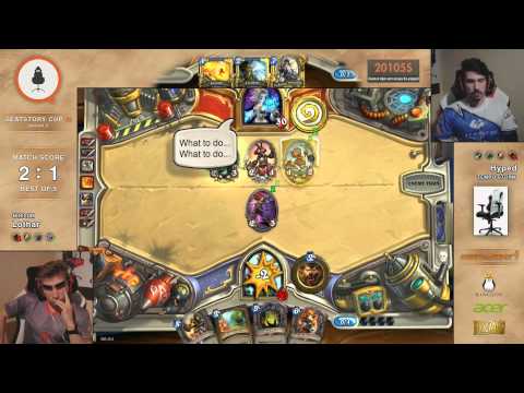 Hyped vs Lothar Part 2 - Hearthstone SeatStory Cup III Day 1