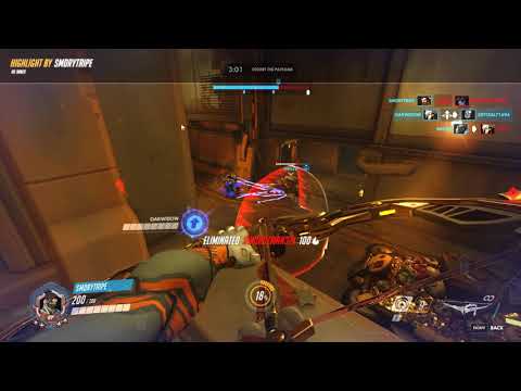 Overwatch | Called me a hacker with Hanzo (SMDryTripe)