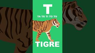 Silabas Ta Te Ti To Tu - Tigre
