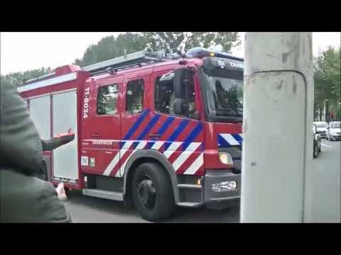 brandweer naar brandgerucht zaandam