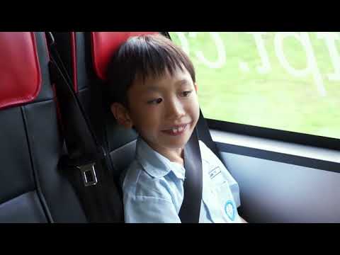 Serviço confiável de ônibus escolar do YT (com legendas em chinês)
