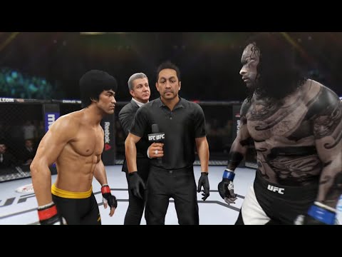 Bruce Lee vs. Minotaur - EA Sports UFC 2 - Epic Fight 👊🐉