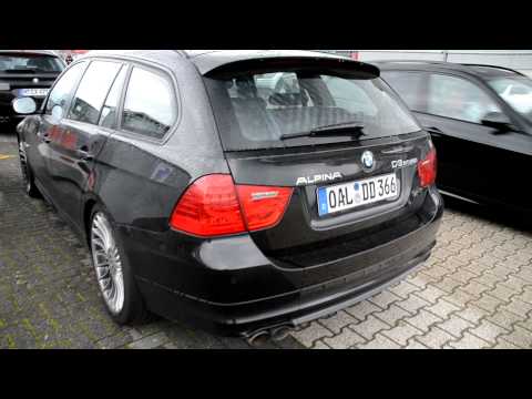 Black BMW Alpina D3 Biturbo @ ADAC Masters Weekend 17-09-2011