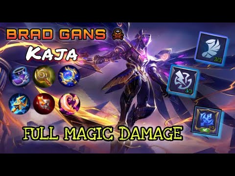 Kaja Hypercarry || Full Magic Damage Build [ Brad gans ] Mobile Legends