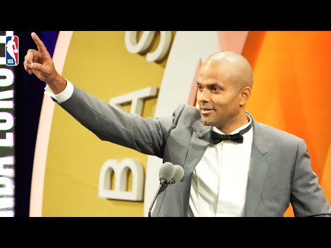 🤝 "YOU WERE ALWAYS MY BIG BROTHER" | TONY PARKER thanks THIERRY HENRY in HALL OF FAME SPEECH 🇫🇷