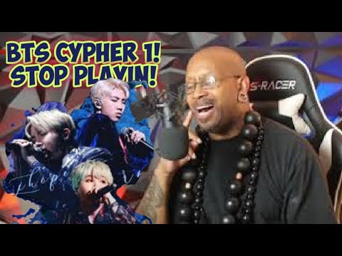 HIPHOP SUNBAENIM FIRST TIME REACTION TO -  BTS 방탄소년단 CYPHER PART 1
