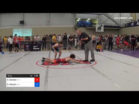 67 Kg 5th Place Dominic Damon NMU OTS Vs Delon Kanari NMU OTS