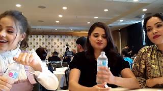 Interview With Sarah Jeffery, Melonie Diaz & Madeleine Mantock of The CW's Charmed at Comic-Con 2018
