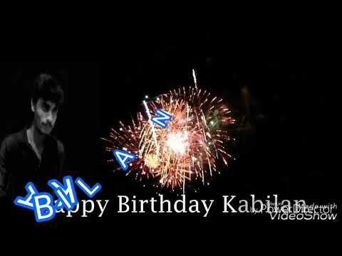 Kabilan Happy birthday JULY 26