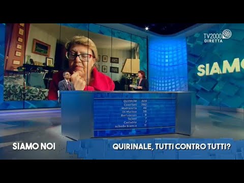 Siamo Noi, 28 gennaio 2022 - Quirinale, tutti contro tutti?