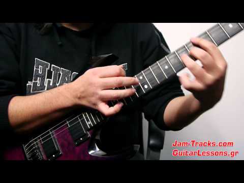 Cool/Fast Minor Pentatonic Tapping Lick Part2 | Lick of the Week 142