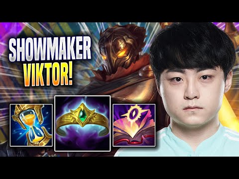 SHOWMAKER DESTROYING WITH VIKTOR! - DK ShowMaker Plays Viktor MID vs Taliyah! | Season 2022
