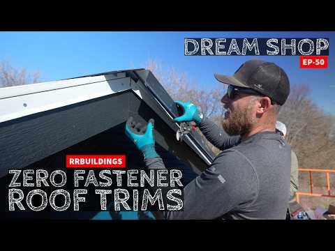 Standing Seam: Installing Difficult roof trims with no fasteners