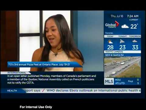 Global News Morning Gets a Sneak Peek at Pizza Fest 2019!