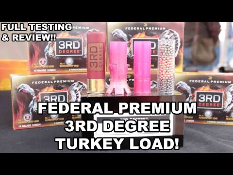 Federal Grand Slam - Pattern Test | Turkey Ammo Review