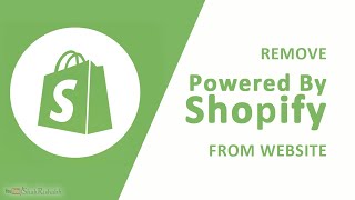 How To Remove Powered by Shopify in 2 minutes