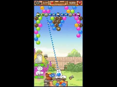 Simon's Cat Pop Time Level 66 - NO BOOSTERS 😺 | SKILLGAMING ✔️