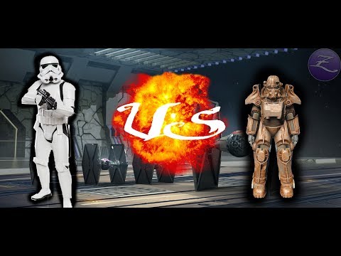 300 Stormtroopers VS 250 T45 Power Armour Soldiers ~ Ultimate Epic Battle Simulator #1