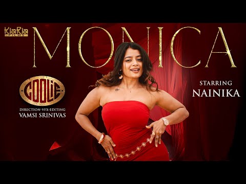 Monica - Telugu VFX Song | COOLIE | Nainika Anasuru I Vamsi srinivas | Rajinikanth | Pooja Hegde