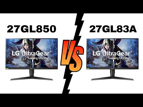 LG 27GL850 vs LG 27GL83A - Which Monitor Is Better?
