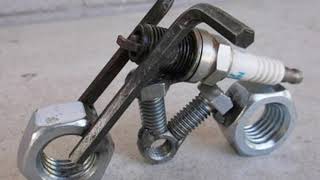 Download lagu Miniatur Motor dari onderdil bekas mp3