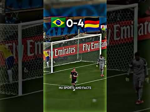 Germany vs Brazil WC semi final 7-1#short