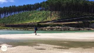 Strandwanderung am Praia de Nemina