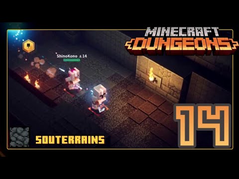 Serac et Kono - Les Souterrains du Sel - Minecraft Dungeons CO-OP EP14
