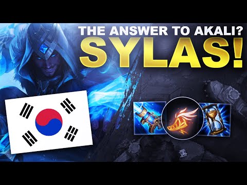 THE ANSWER TO AKALI? SYLAS! Vs RANK 1 KOREA! | League of Legends