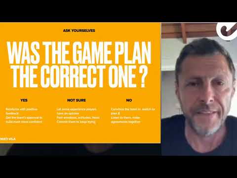 Team Talks in field hockey - according to Mati Vila