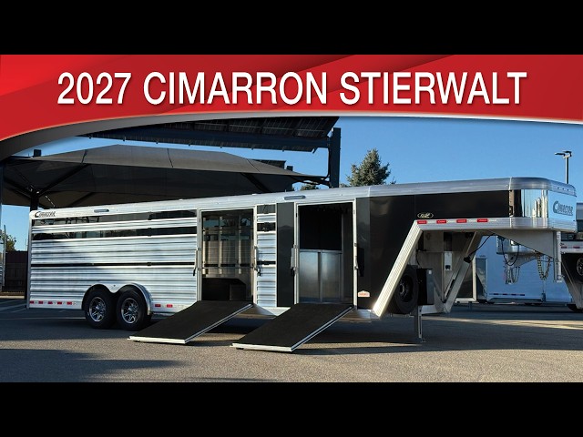 Preview image of 2027 Cimarron Stierwalt Pro Series Gooseneck youtube video