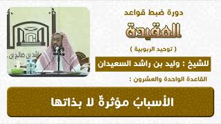 صورة الاسباب مؤثرة لابذاتها