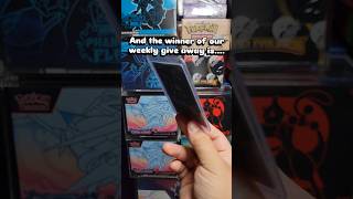 Weekly Giveaway #1 Winner!