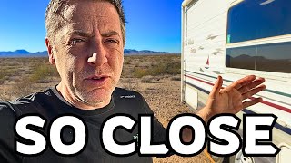 Quartzsite One Camp at a Time… THEN THIS…