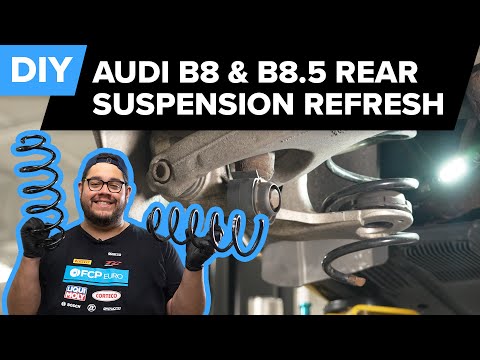 Audi A4 Rear Shock & Spring Replacement DIY (2009-2016 Audi B8/8.5 A4 2.0t, Premium Plus, Prestige)