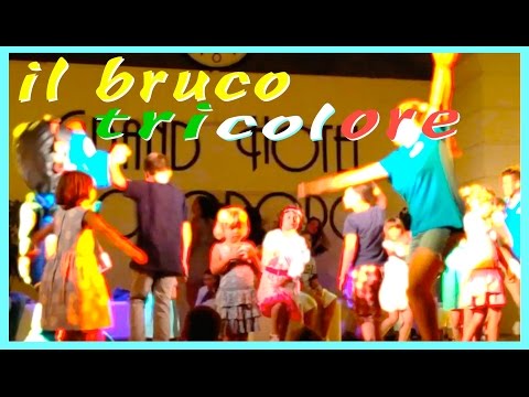 Il bruco tricolore - canzoni per bambini - baby music songs
